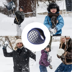 Winter Ear Warmers Insulated Ear Muffs Stretch Fit Soft Non Electric Ear Covers