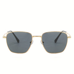 Retro Metal Square Men's Casual Sunglasses Driving Sunglasses