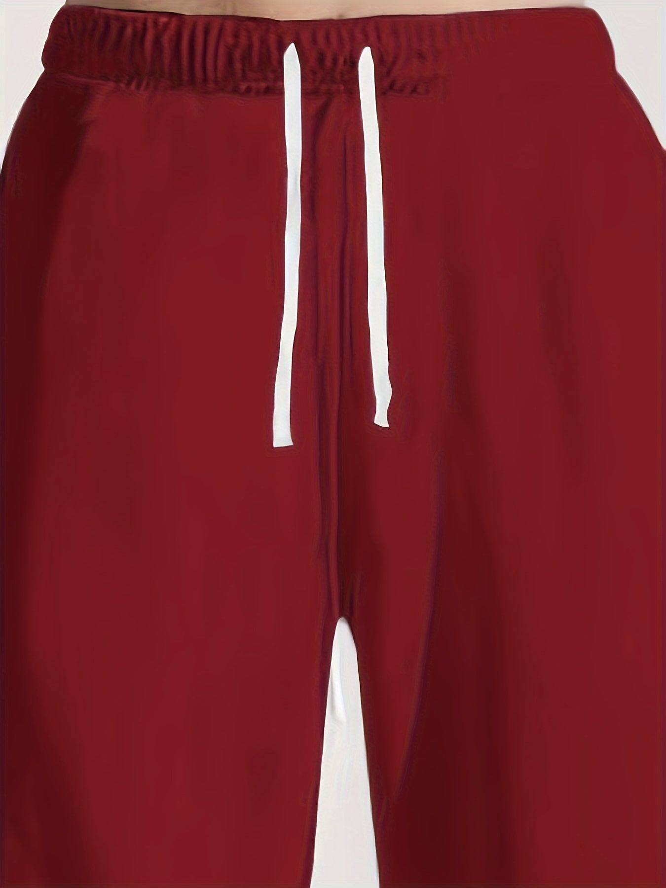 Men's Loose Dragon Pattern Pants With Pockets Drawstring Trousers