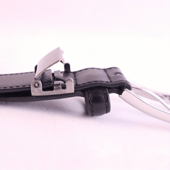 Square Buckle Leather Business Suit Belt Gift