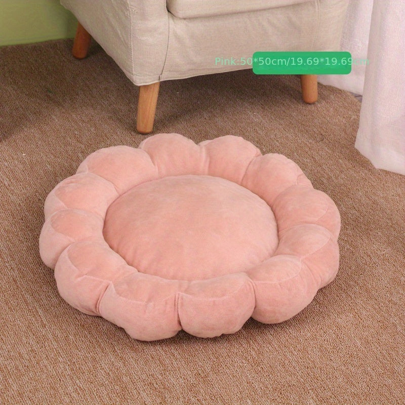 Adjustable Flower Pet Bed for Cat or Dog
