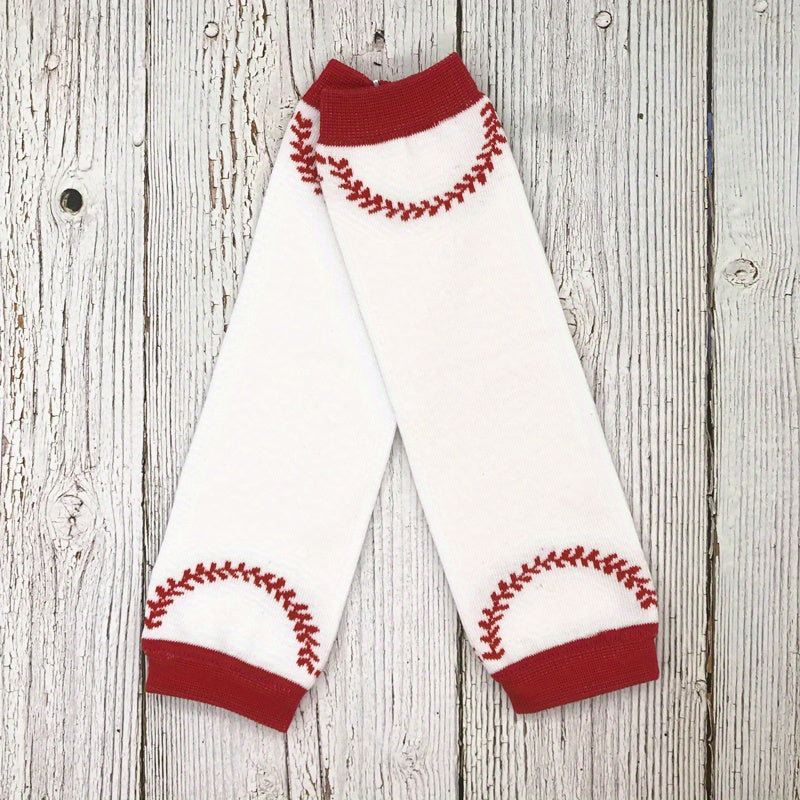 Kids Sports Pattern Leg Warmer, Boys Girls Leg Warmers