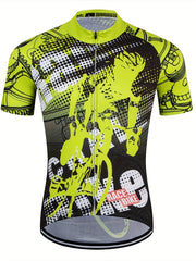 Men's Cycling Jersey, Moisture Wicking, Pockets
