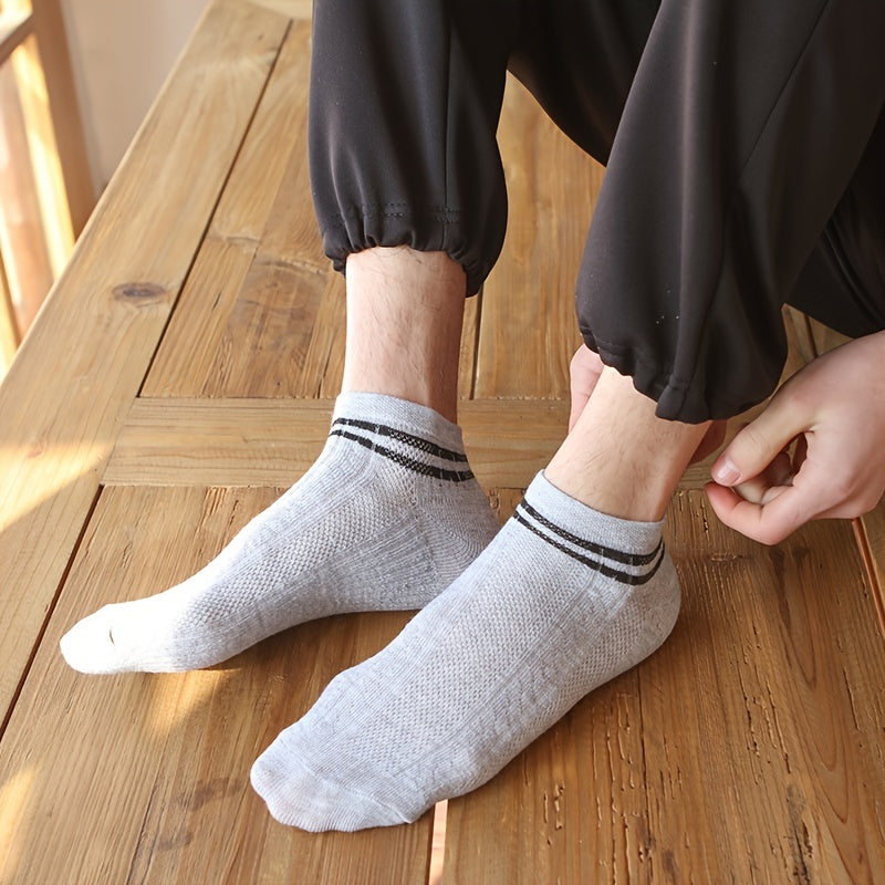 Breathable Ankle Socks - Casual Boat Socks for Spring and Summer