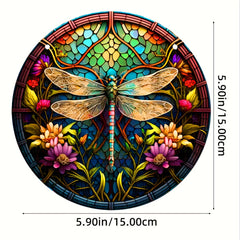 Dragonfly Acrylic Window Christmas Gift Home Decoration