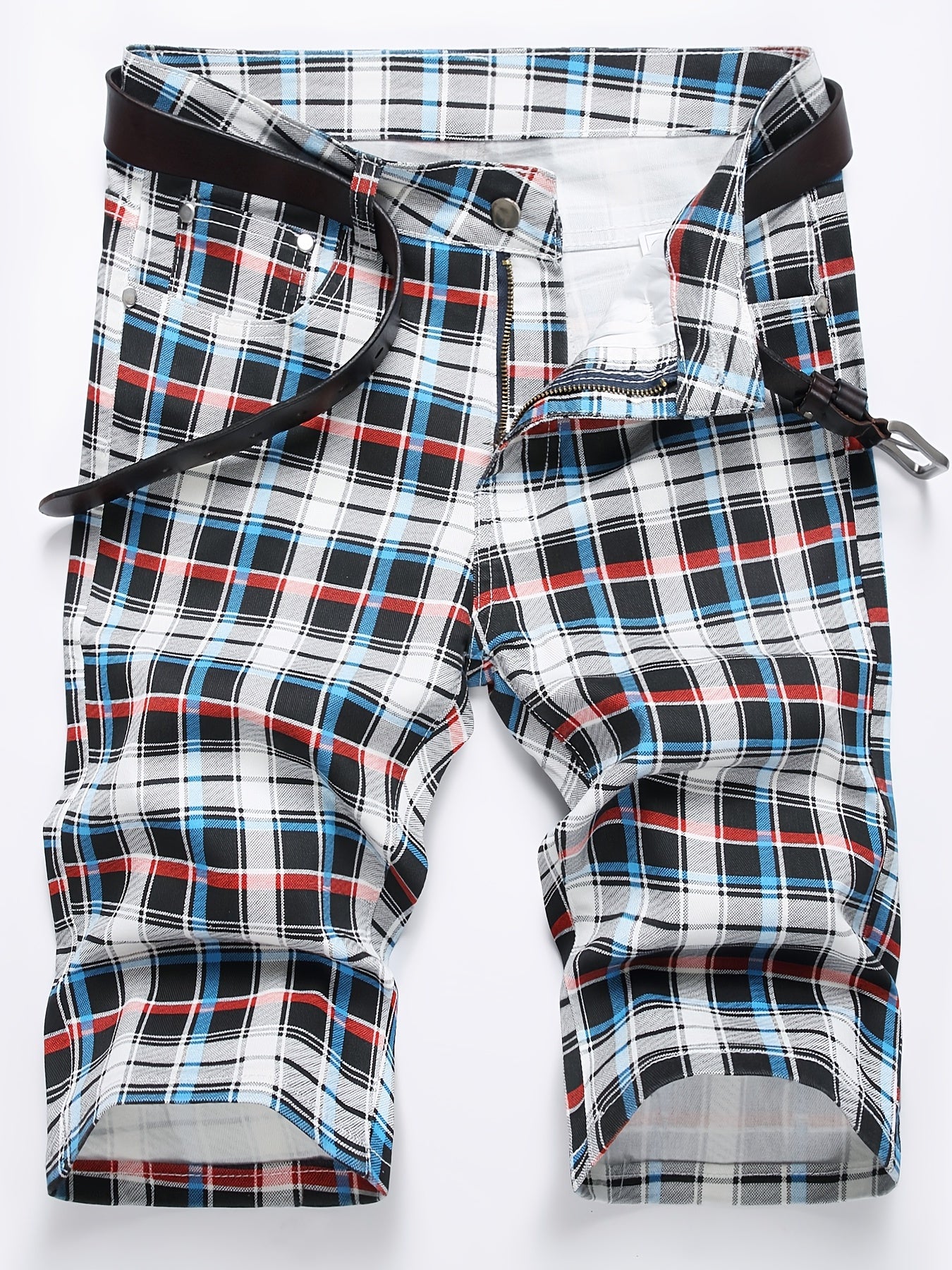 Men's Slim Fit Colorful Printed Jeans