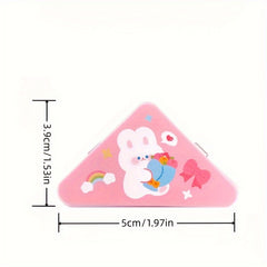 2pcs Triangle Clip Stationery File Clip Tool Office Supplies Creative Bill Clip