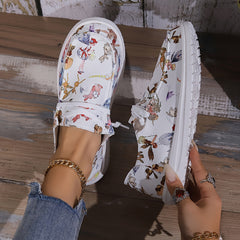 Women's Outdoor Skate Shoes with Fairy & Animal Designs