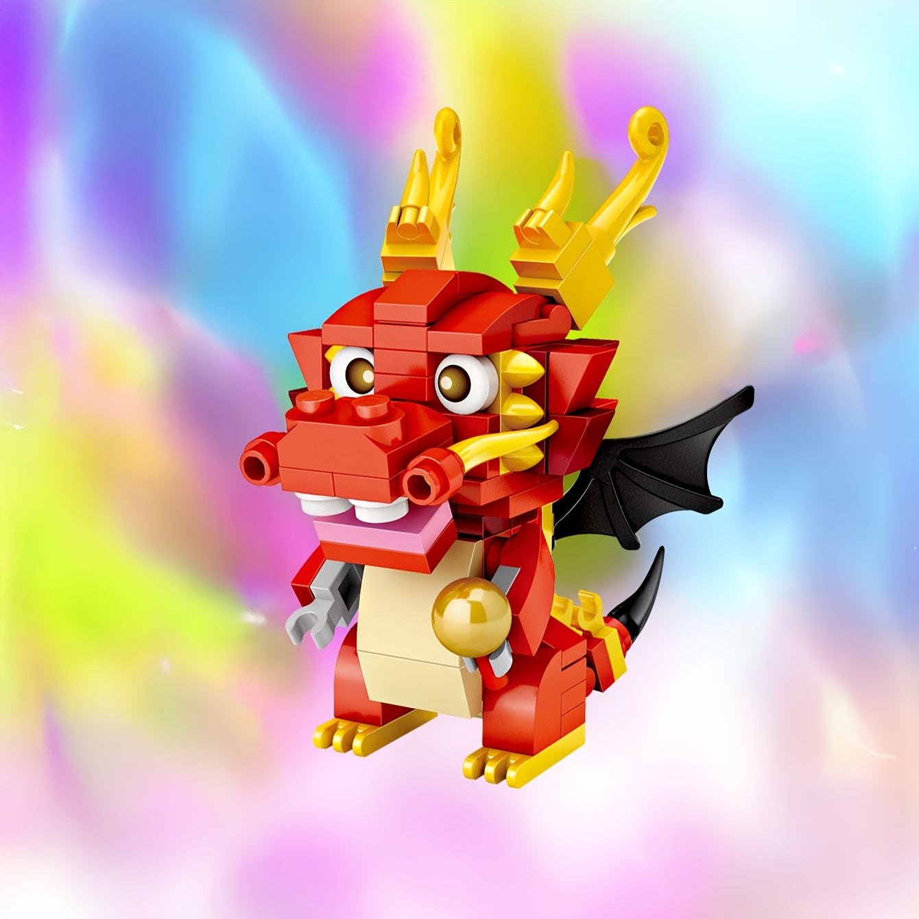 Chinese Zodiac Mini Building Block Toy Set for Birthday, Desktop Decoration