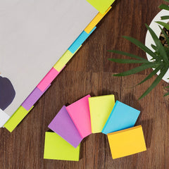 Sticky Notes 3x5 Bright Colors Self Stick Pads 16 Pack 75 Sheets Pad