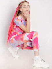 Girl's LITTLE MONSTER PARTY 2pcs Set for Summer