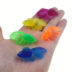 Mini Goldfish Models Toy Ornaments Simulation Small Fish