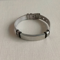 Unisex Stainless Steel Couple Bracelet Titanium Steel Bracelet