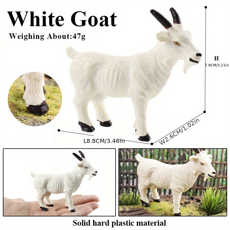 Large Farm Animals Figures Realistic Simulation Jumbo Plastic Farm Figurines