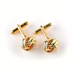 French Men's Shirt Twist Cufflinks