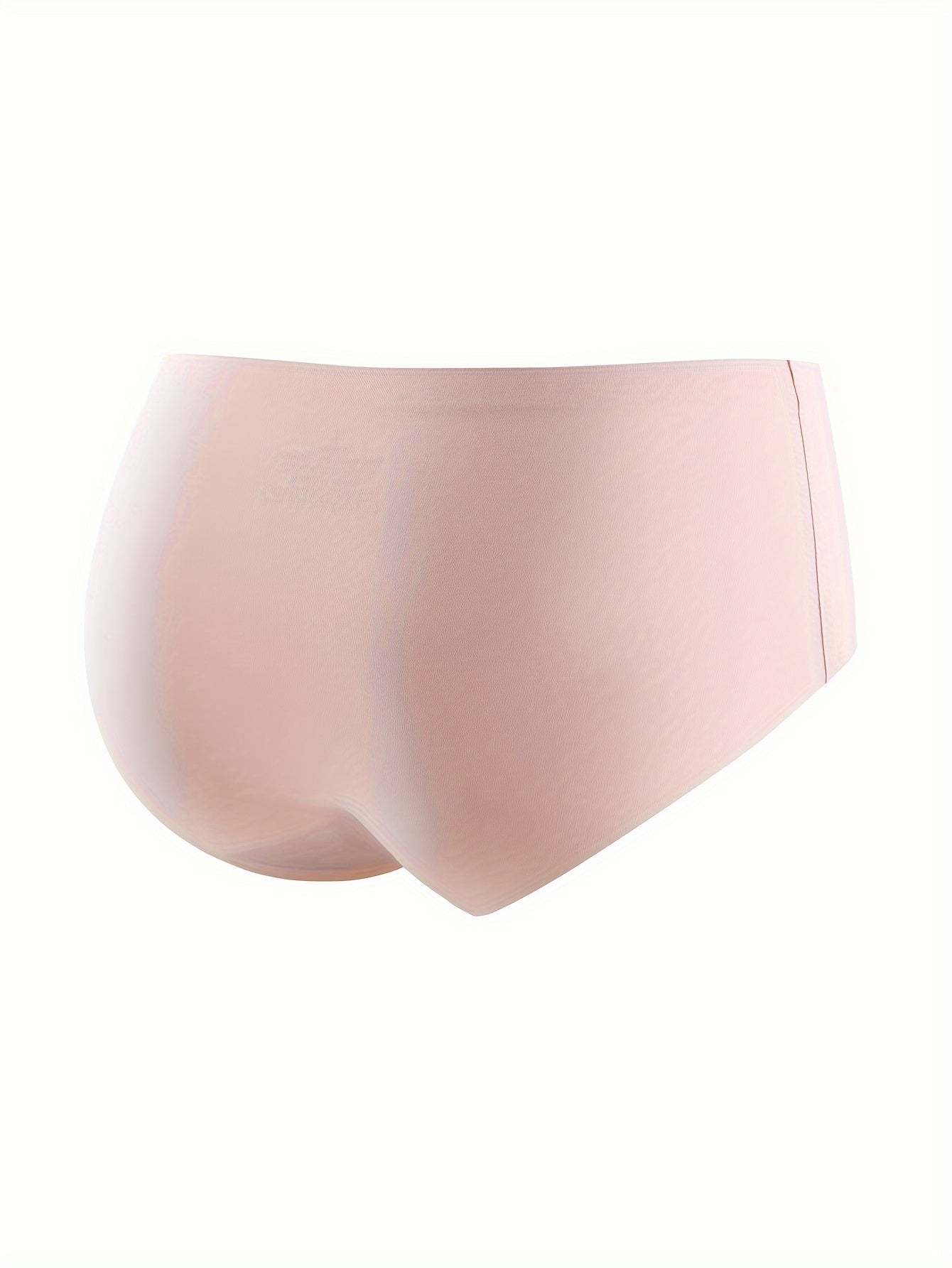 3pcs Seamless Stretchy Briefs Comfy & Breathable Intimates Panties