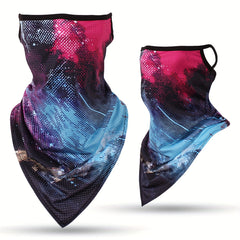 Summer Cycling Sunscreen Ice Mask Breathable Neck Gaiter Balaclava