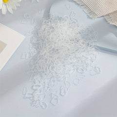 1000pcs Baby Girls Mini Elastic Hair Ties Set
