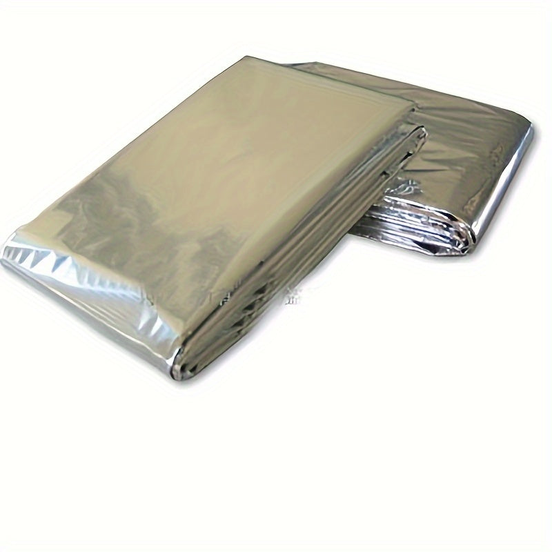 Outdoor Insulation Blanket Double sided Survival Blanket Sunscreen Emergency