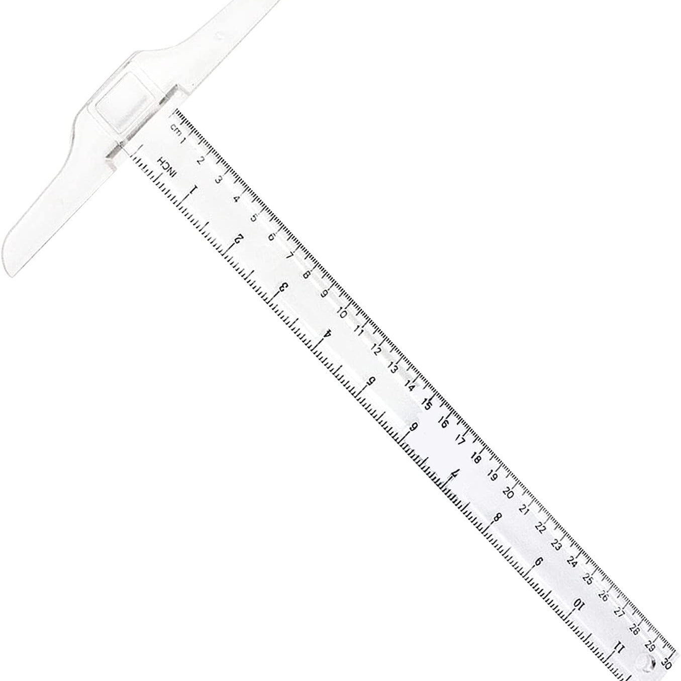 12 Inch Junior T Square Plastic Transparent T Ruler For Drawing