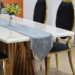 Polyester Table Runner Chinese Style for Home Kitchen Decor