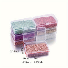 30g Crushed Glass Stones Epoxy Resin Mold Filler Jewelry Making Supplies