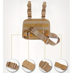Heavy Duty Mesh MOLLE Drop Leg Platform