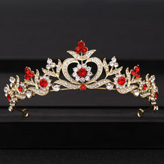 Bridal Tiara Rhinestone Crown Hair Jewelry for Wedding