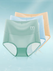 4 Pcs Seamless High Waist Panties Women's Underwear