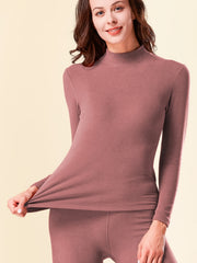 Soft Seamless Thermal Underwear Top Women's Lingerie