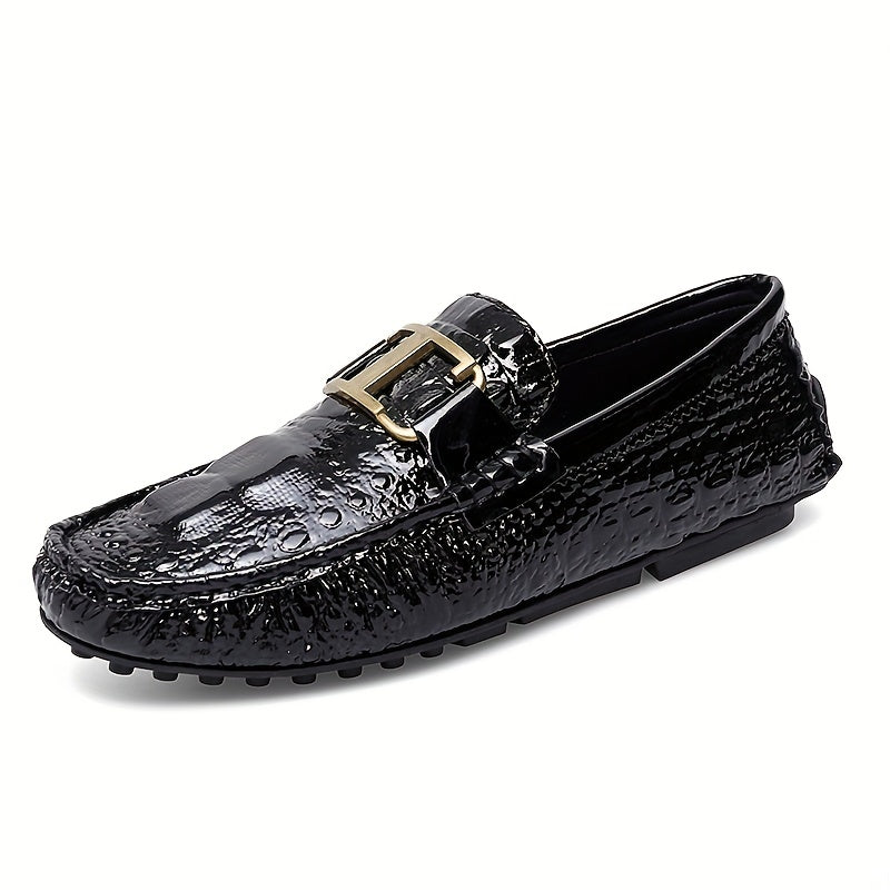 Men's Slip-On Loafers Casual PU Shoes