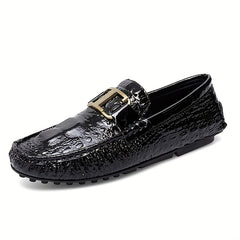 Men's Slip-On Loafers Casual PU Shoes