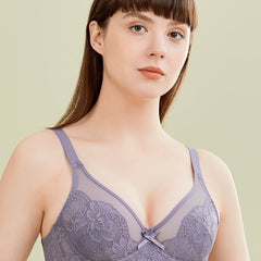 Sweetener Lace Unlined Bra Full Coverage Women's Underwear