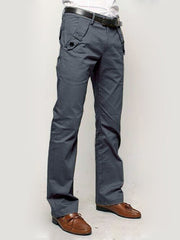 Men's Business Cotton Straight Pants
