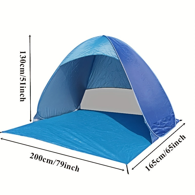 Beach Tent for 2-3 Adults with UPF 50 Sun Shelter