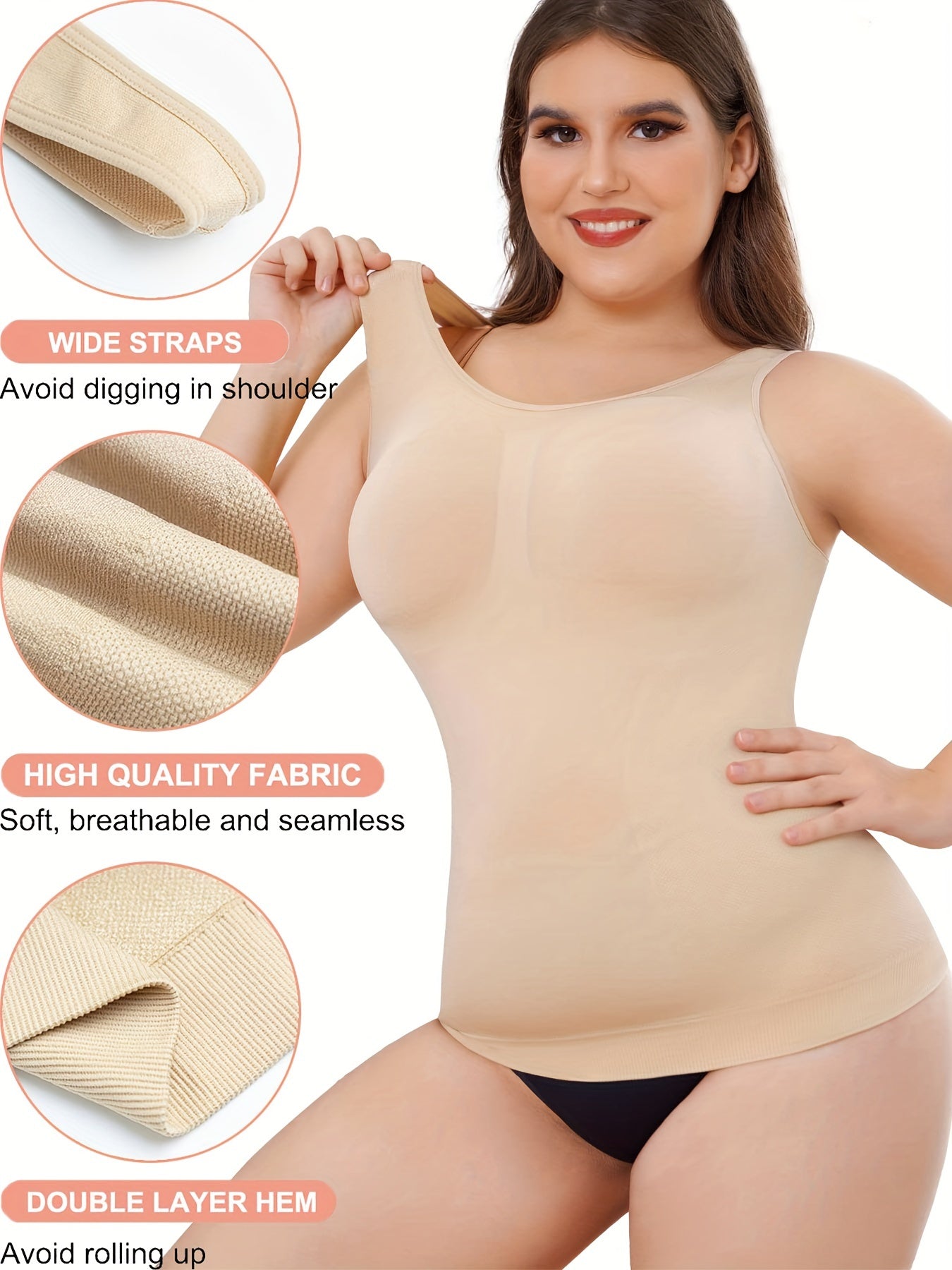 Compression Seamless Body Shaper Tank Top Women's Activewear