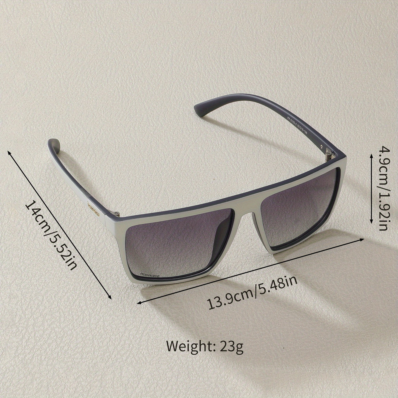 Men's Large Frame Sunglasses UV Protection Holiday Party Decorative Sunglasses