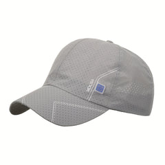 Quick Drying Baseball Cap Thin Breathable Solid Golf Sun Hat Adjustable