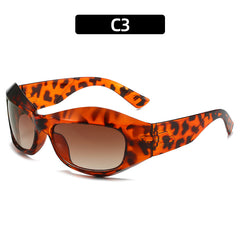 Y2K Creative Cycling Goggles Sunglasses Punk Style Party Accessories