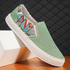 Men's Breathable Slip On Canvas Shoes for Walking