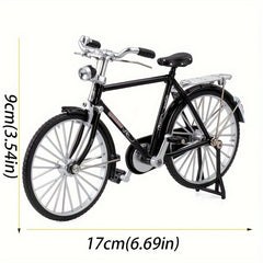 1pc Mini Alloy 28 Big Bar Toy Car Model Bicycle Ornament