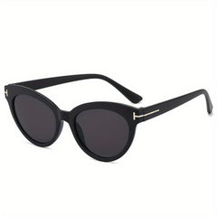 Oval Fashionable Sunglasses T shaped Men's And Women's Fashionable Sunglasses