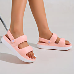 Women's Comfortable Thick Bottom Sandals Non-Slip Outdoor Sandals