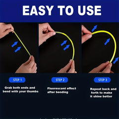 Neon Glow Sticks Bracelets Necklaces for Party