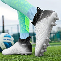 Men's Pro Soccer Shoes Outdoor Cleats Lightweight Breathable