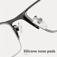 Light Blocking Reading Glasses Rectangle TR90 Anti Eyestrain Presbyopic