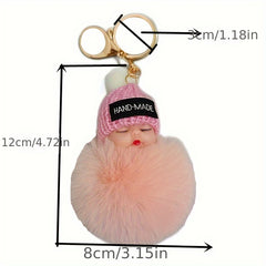 Dream Doll Pendant Plush Keychain Women's Bag Accessory