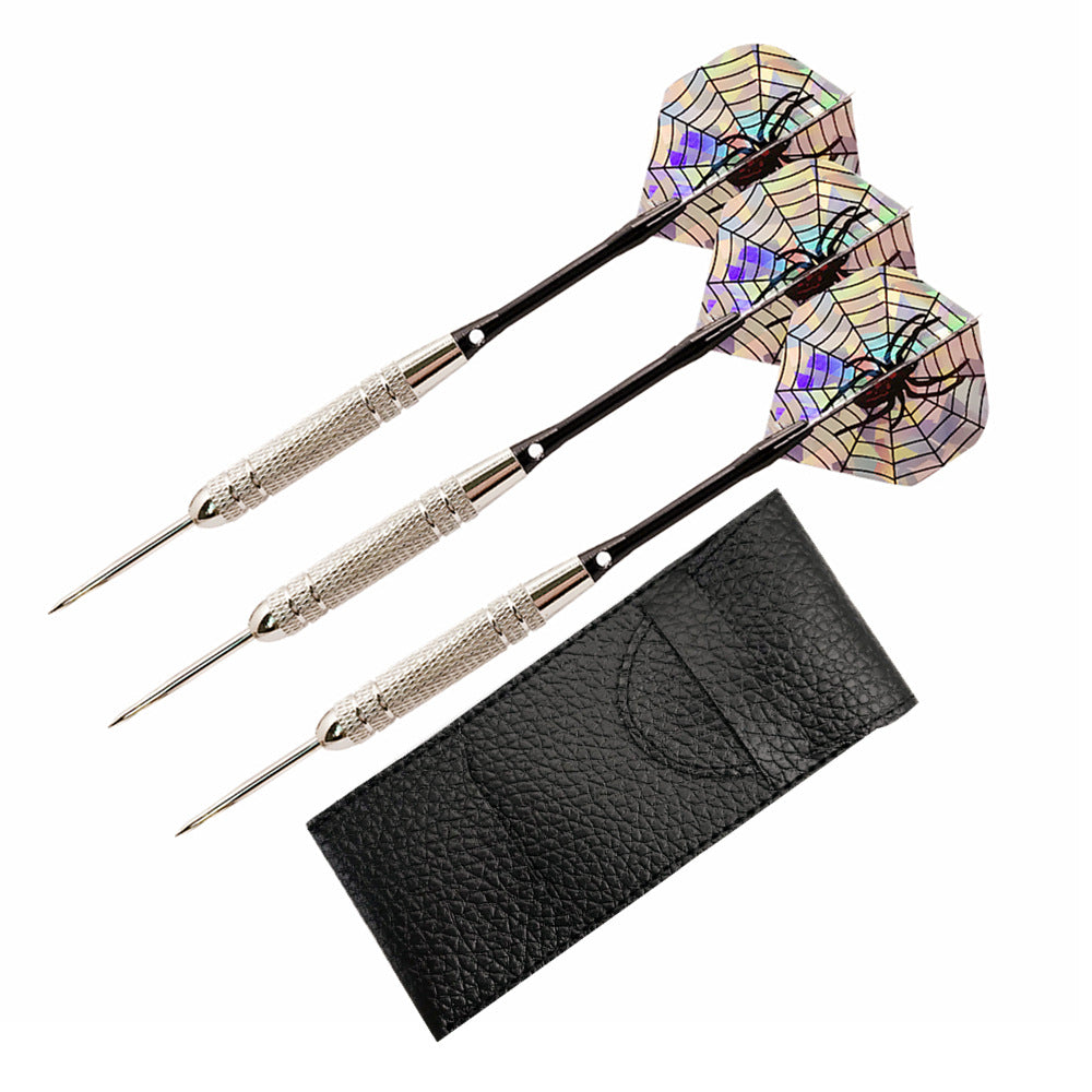 3pcs Aluminum Rod Dart Needle Set Carved Design