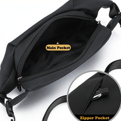 Waterproof Zipper Waist Belt Bag Running Hiking