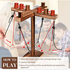 Ring Toss Hook Games 2 4 People Interactive Game